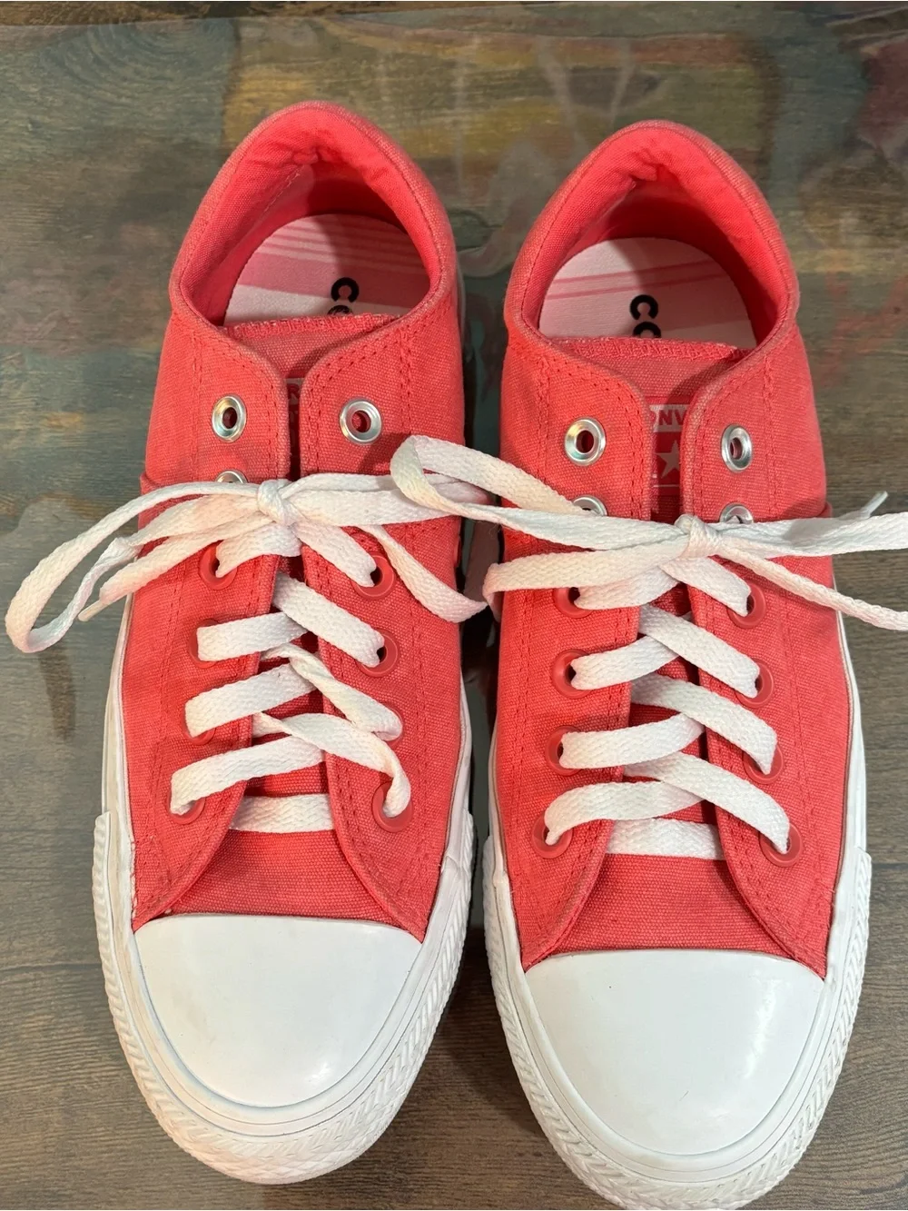 Converse Women's Chuck Taylor All Star Madison sneakers low top bright pink sz 7